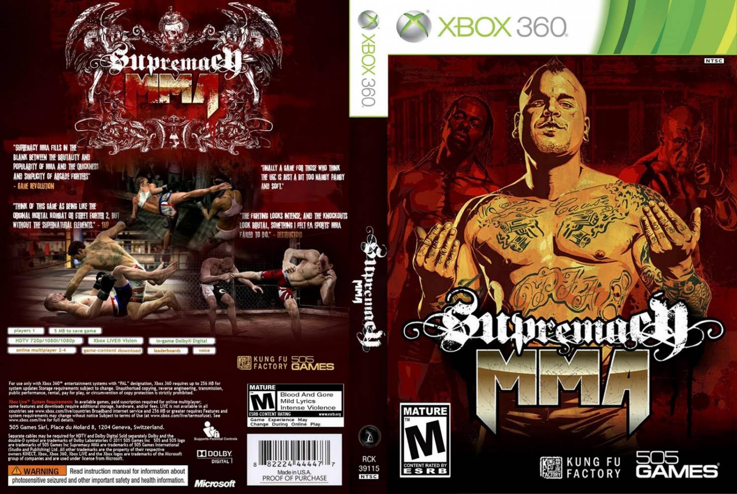 Supremacy MMA – Xbox 360